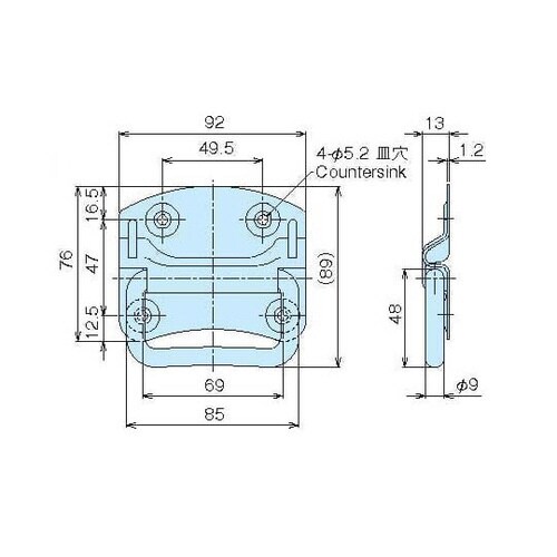 SK−51 トランク取手