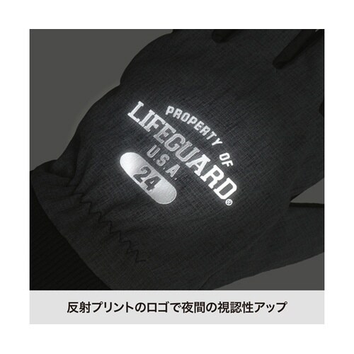 ライフガード 防寒ストレッチグローブ L