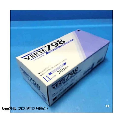 ニトリル使い捨て手袋 ベルテ798(極薄