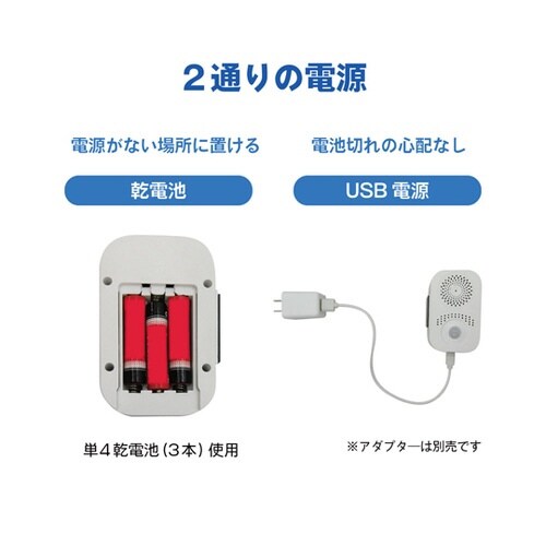 【簡単録音】人感センサー 音声ガイド 1