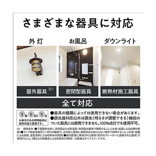 AC100V/4.2W/E26 電球/L