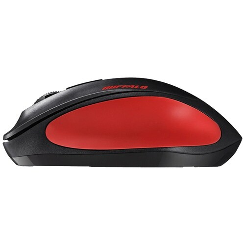 無線 BlueLED 3ボタン マウス レッド