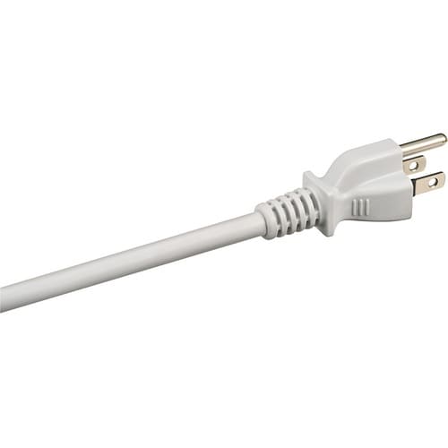 3ピン式電源タップ 6個口/5m ライトグレー