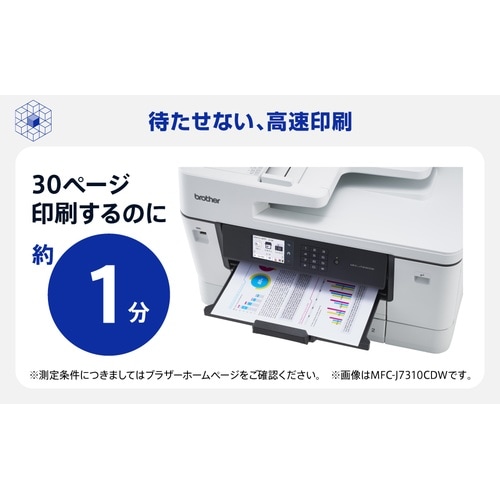 A3インクジェット複合機 DCP−J7205CDW