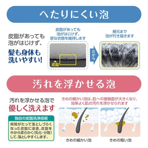 ソフティ 泡のヘッド&ボディSP 楽らくフォーマー