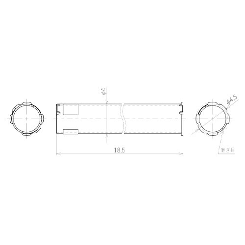 EA125DX−64A 6 x 4mm チューブ内