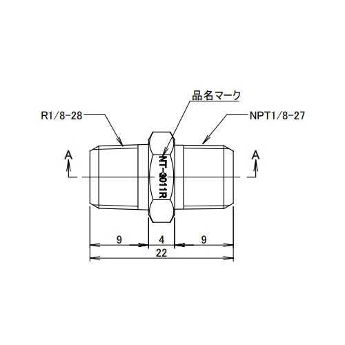 EA141AD−141 R1/8”xNPT1/8”