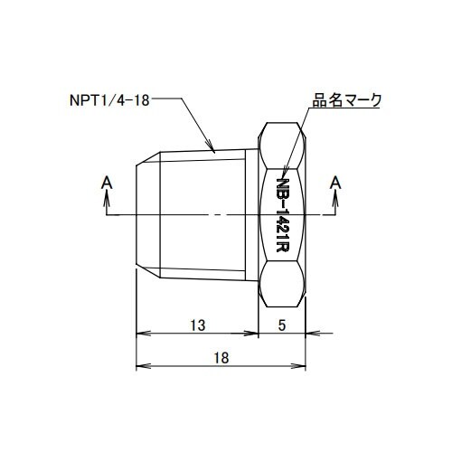 EA141AD−261 NPT 1/4”xRc 1