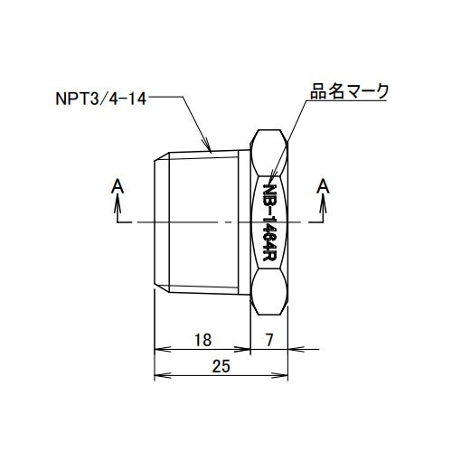 EA141AD−264 NPT 3/4”xRc 1