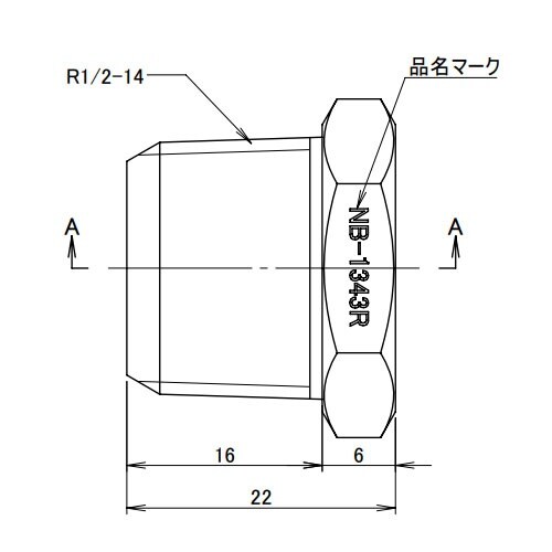 EA141AD−273 R 1/2”x NPT3/