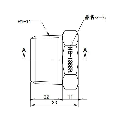 EA141AD−275 R 1”xNPT 3/