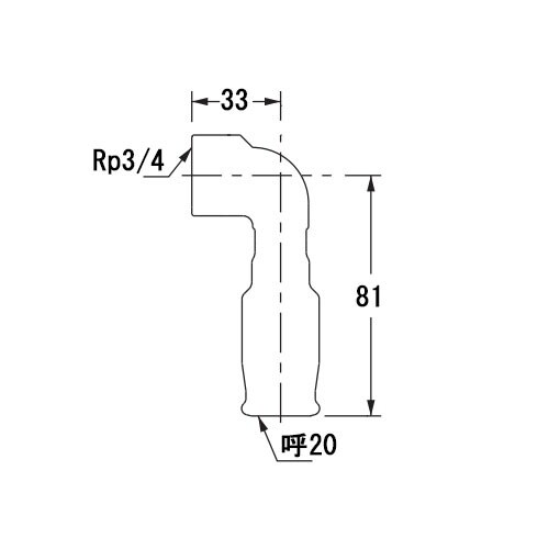 EA432TJ−20B #20/Rp3/4” 差込