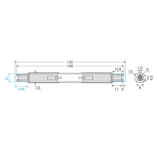 EA557BZ−1 130mm 電気メーター用絶縁