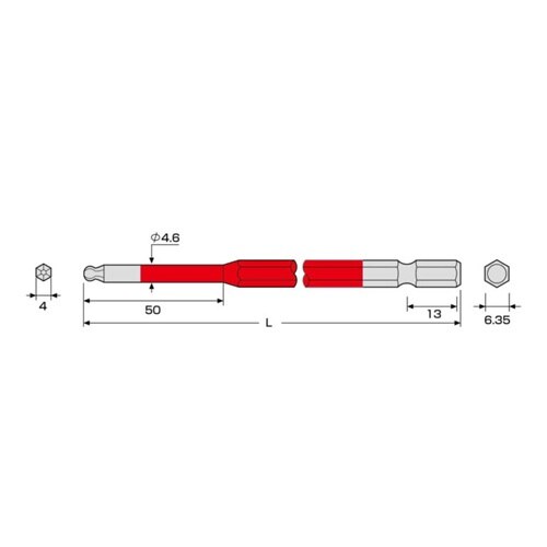 EA611BP−304 4.0x200mm [Ba