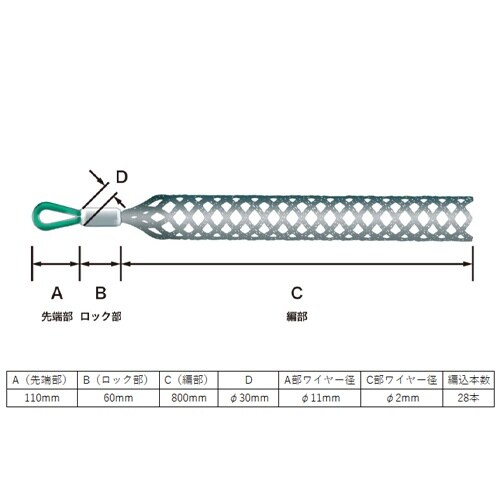 EA626J−44A 34− 44mm ケーブルグ