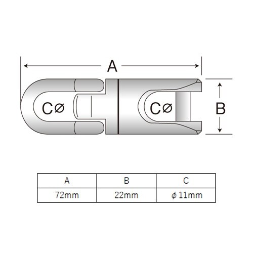 EA629CA−2A 22x 72mm/ 5.9k