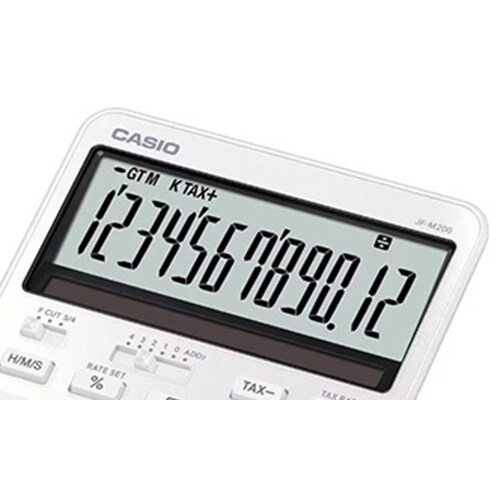 EA761G−128A 12桁 計算機(ホワイト)