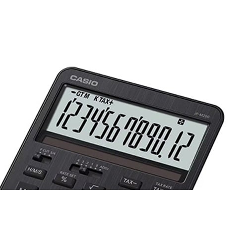 EA761G−34D 12桁 計算機(ブラック)