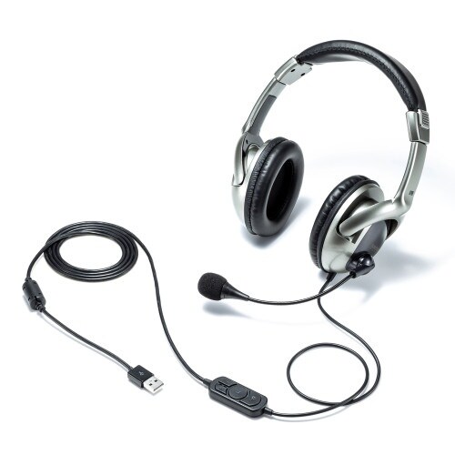 EA763BC−48A 2.0m USBヘッドセッ