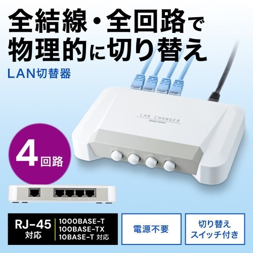 EA764AD−402 LAN切替器(4回路)