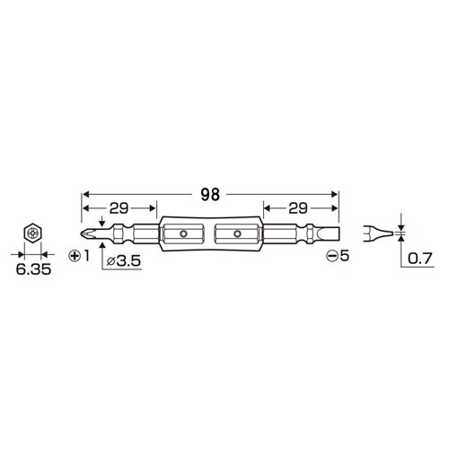 EA813AG−9 #1x5.0/ 98mm [+