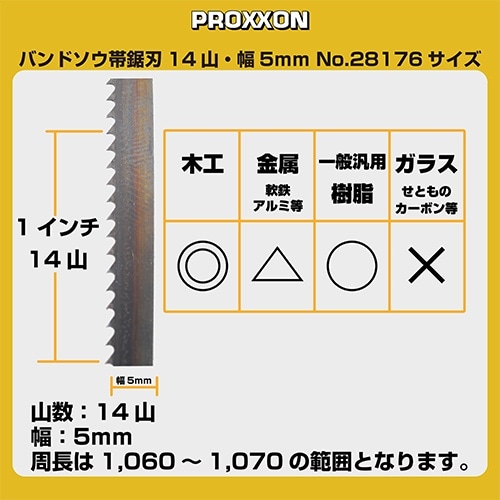 EA854PR−22 5.0mmx14T バンドソ
