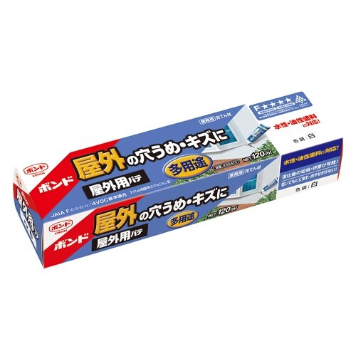 EA934AE−19 120ml 屋外用パテ(白色