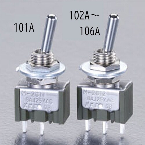 EA940DH−102A 125V/6A 単極双投
