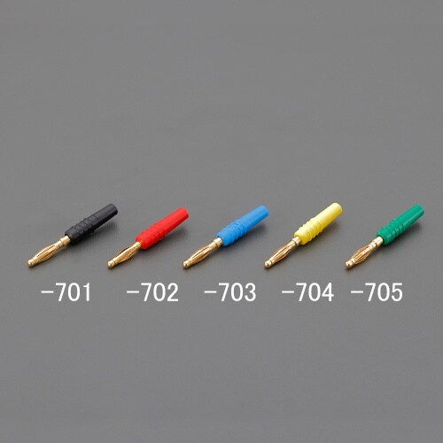 EA940DP−704 φ2mm バナナプラグ(金