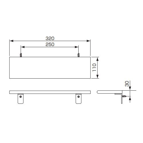 EA951EL−541 320x110x 60mm