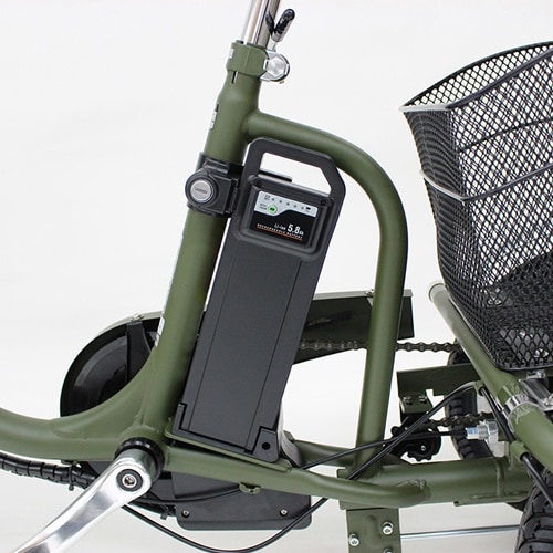 EA986YB−25 18インチ 電動三輪自転車