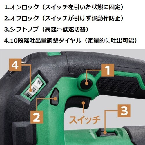 EA991−51 DC18V 電動グリースガン(本