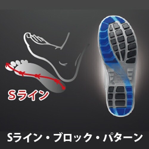 EA998TB−25A 25.0cm 安全靴(耐油