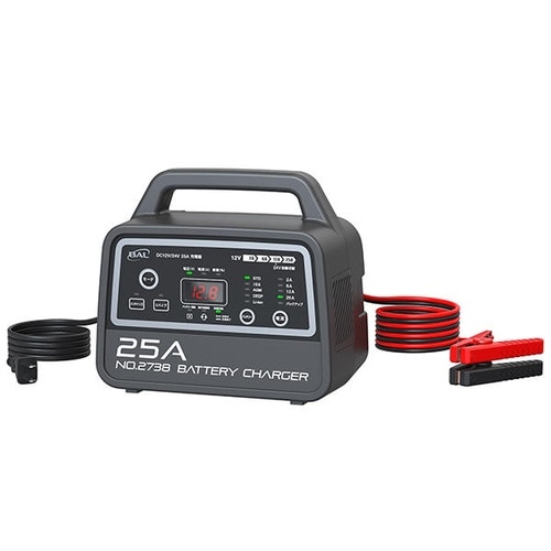 No.2738 バッテリー充電器 DC12V 24