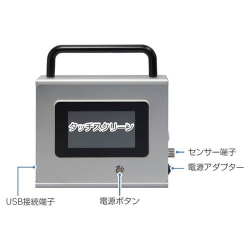 超音波風向風速計ロガー(20mケーブル付)