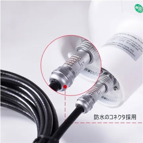 超音波風向風速計ロガー(50mケーブル付)