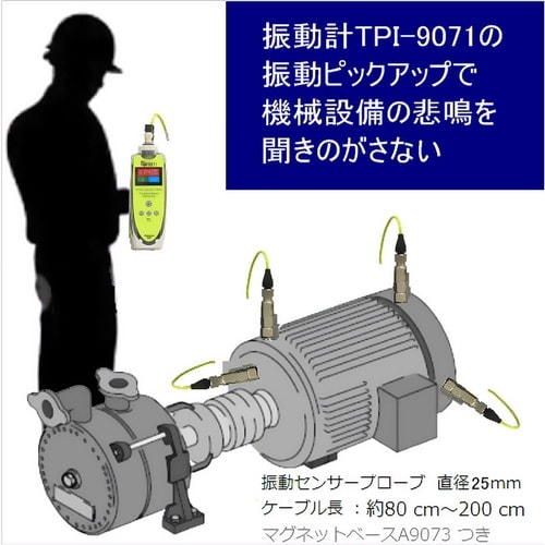 振動計(分離型) 判定振動計(FFT分析機能付