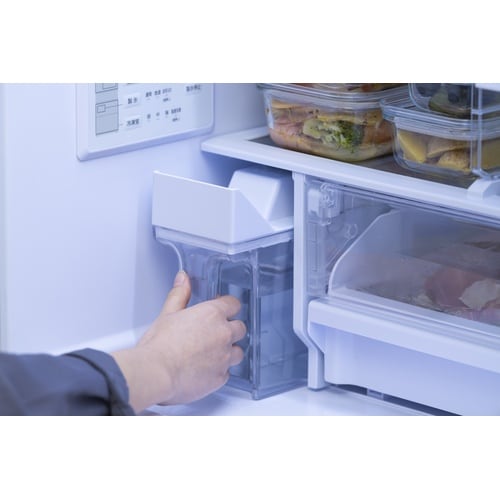 冷凍冷蔵庫 428L ノーブルグレー