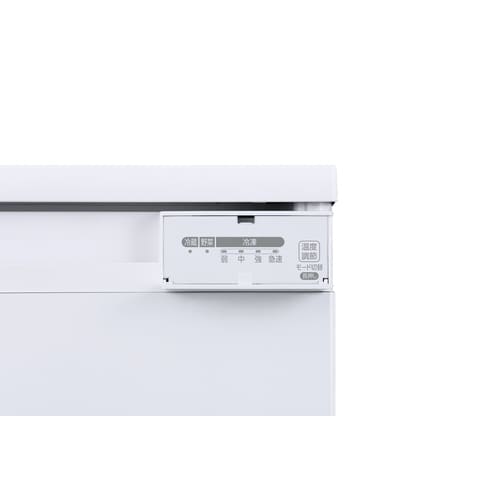 奥行スリム冷凍庫 66L ホワイト