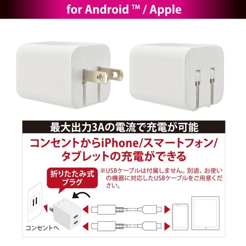 AC充電器 AP45CC−W