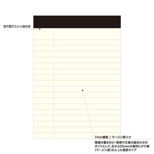 A6FP メモパッド 5mmグリッド×10