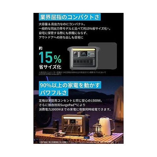 ポータブル電源+ソーラーパネル Soli