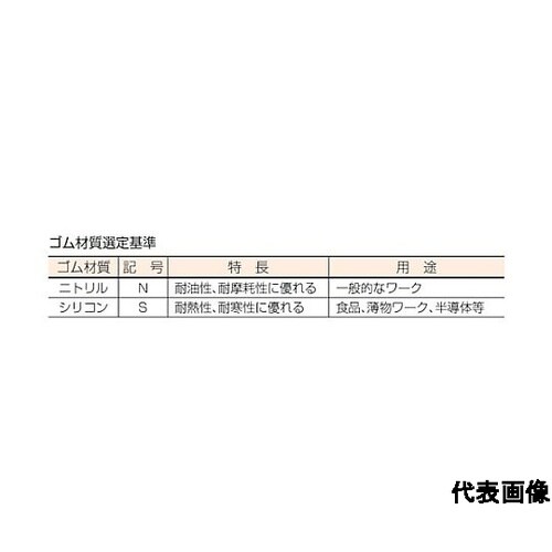 吸着パッド ジャバラトメネジ取付 Φ20