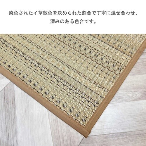 DX色彩 江戸間 ベージュ 261×261cm