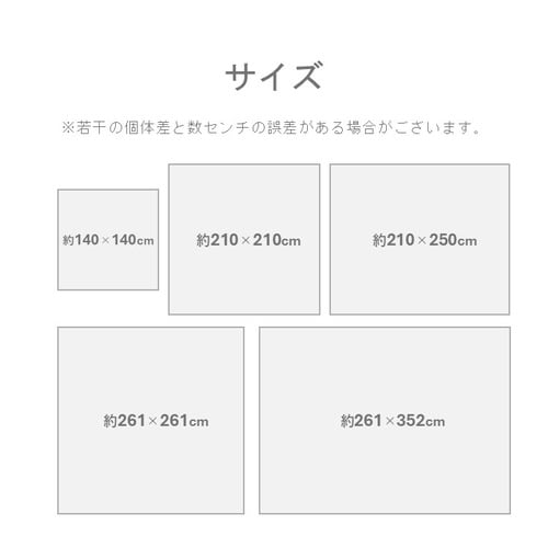 DXセルテ ブルー 210×250cm