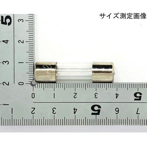 ガラス管ヒューズ φ10mm 250V