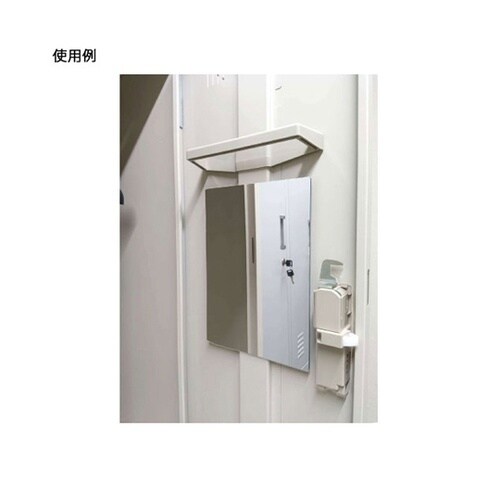 什器(ロッカー)用樹脂平面ミラー 長方形