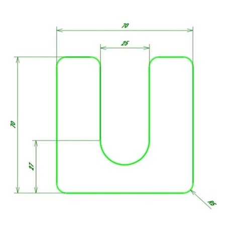 ベース用シム(モーターベースシム)0.0