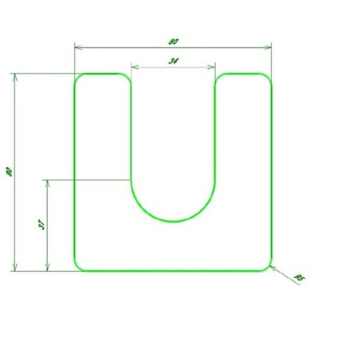 ベース用シム(モーターベースシム)0.0
