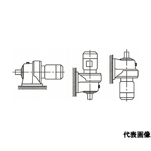 サイクロ減速機 6000シリーズ 三相モ